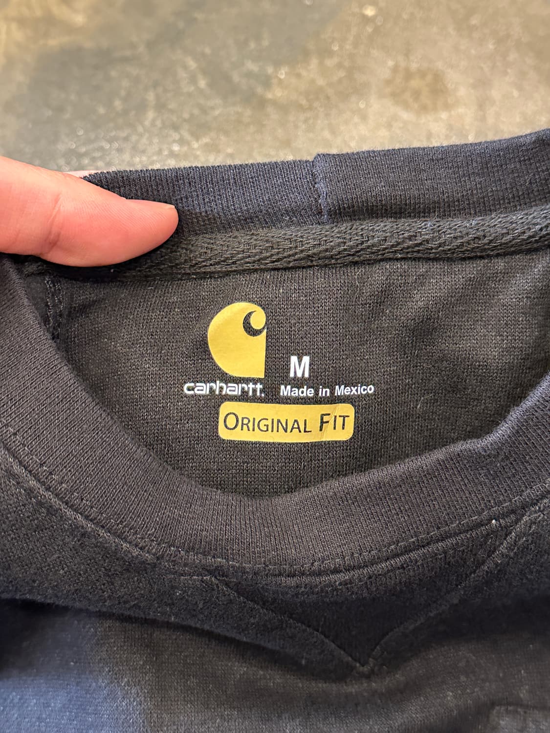칼하트 포켓 맨투맨 스웻셔츠 L 상품이미지4