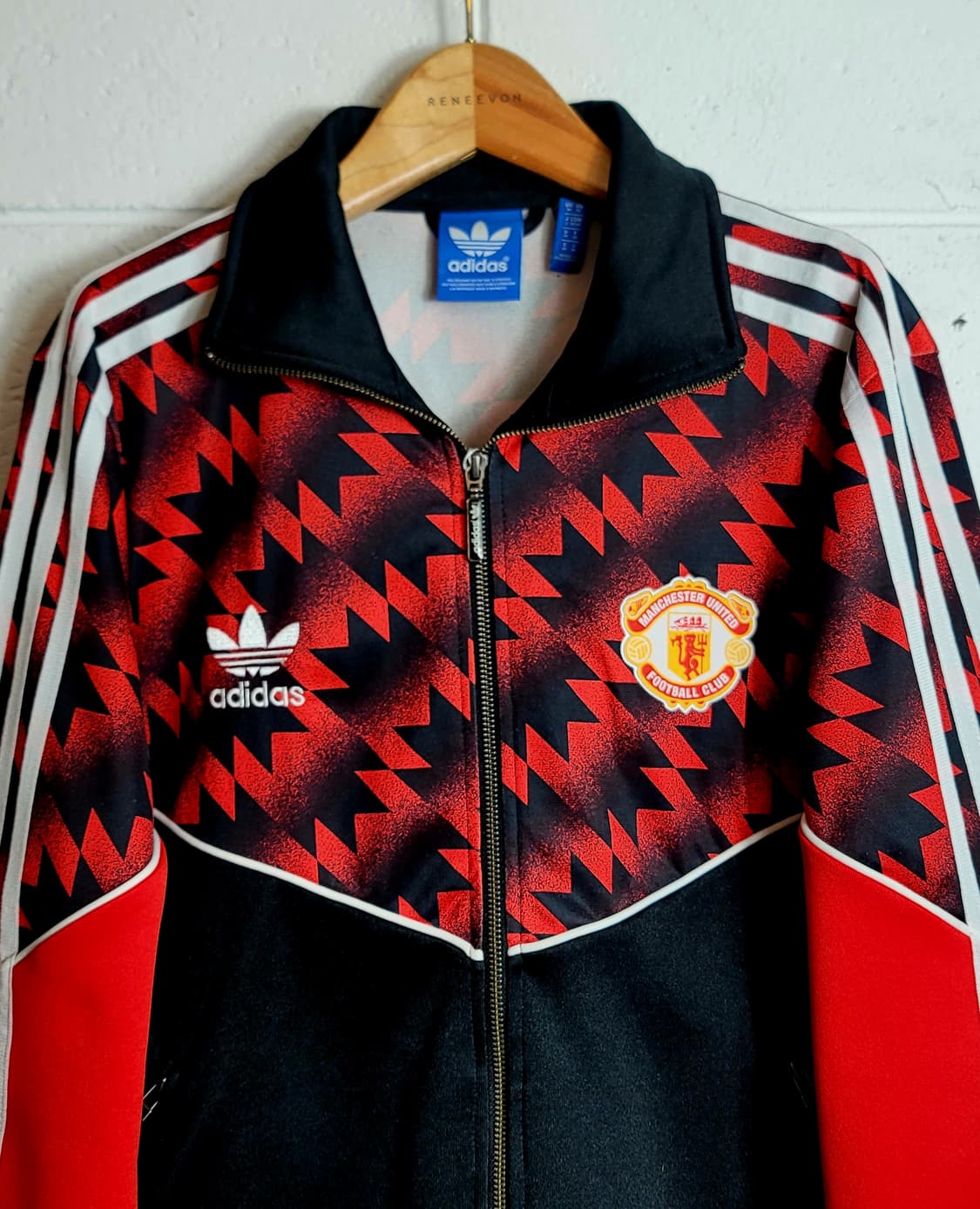 아디다스 맨유 트랙탑 집업 져지(자켓) 판매 상품이미지4