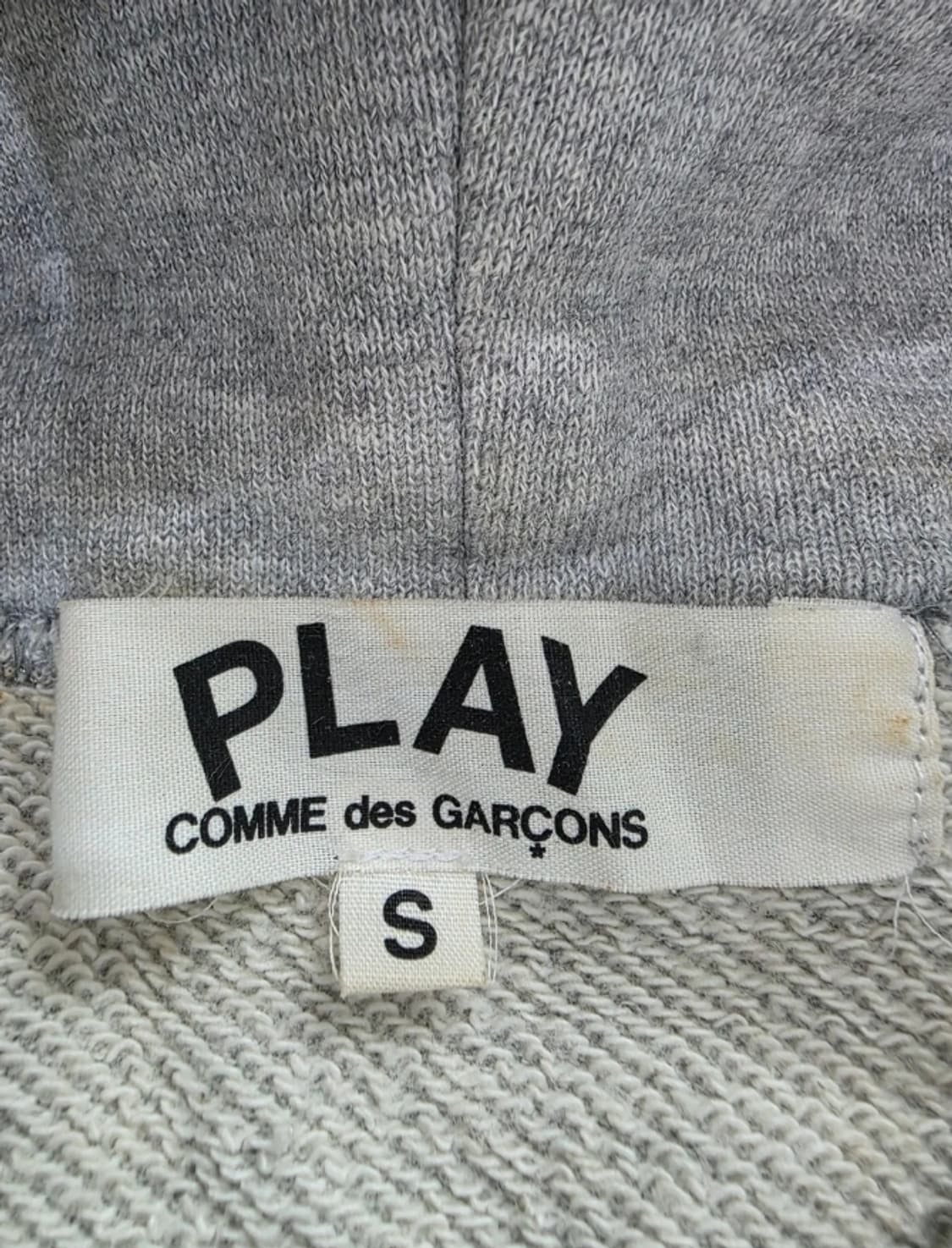 꼼데가르송 PLAY 하트 로고 후드티 ~55 상품이미지8