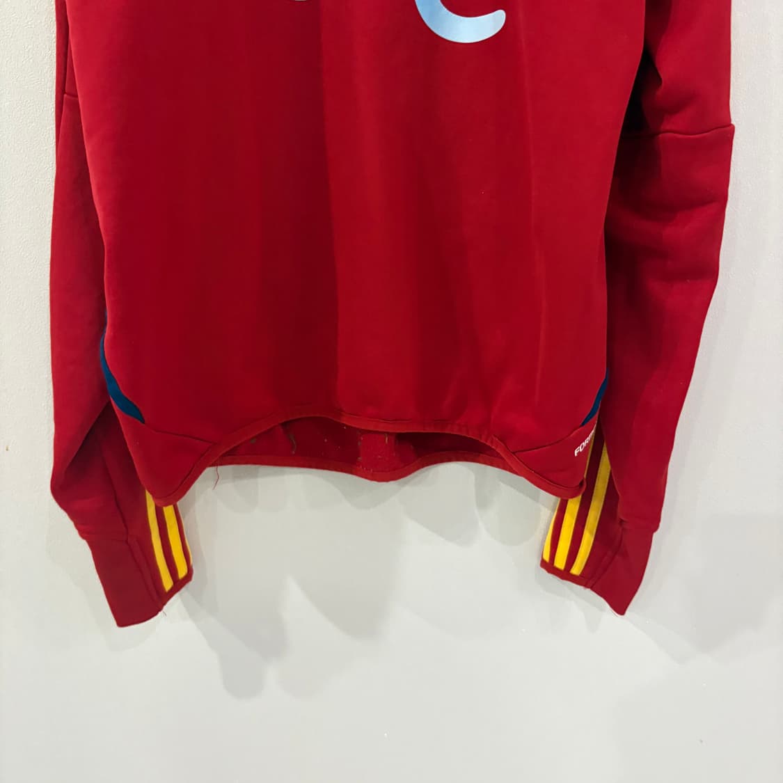 아디다스 스페인 국대 트레이닝 상의 S 상품이미지2