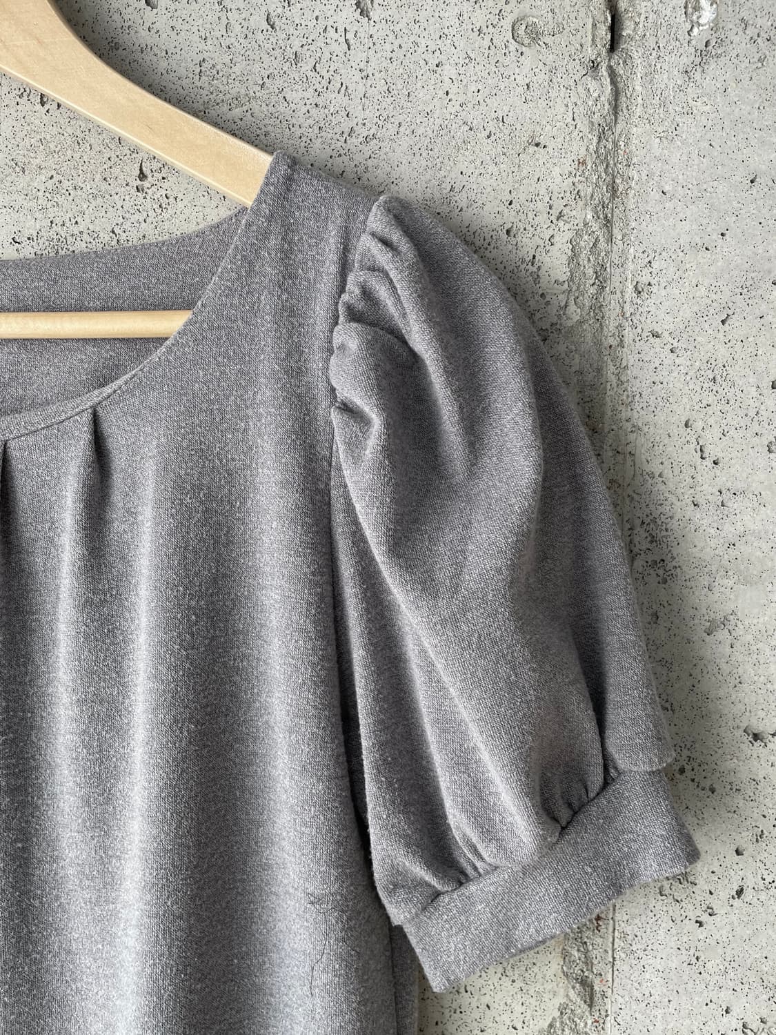 Chrif 리본 장식 원피스 그레이 상품이미지9