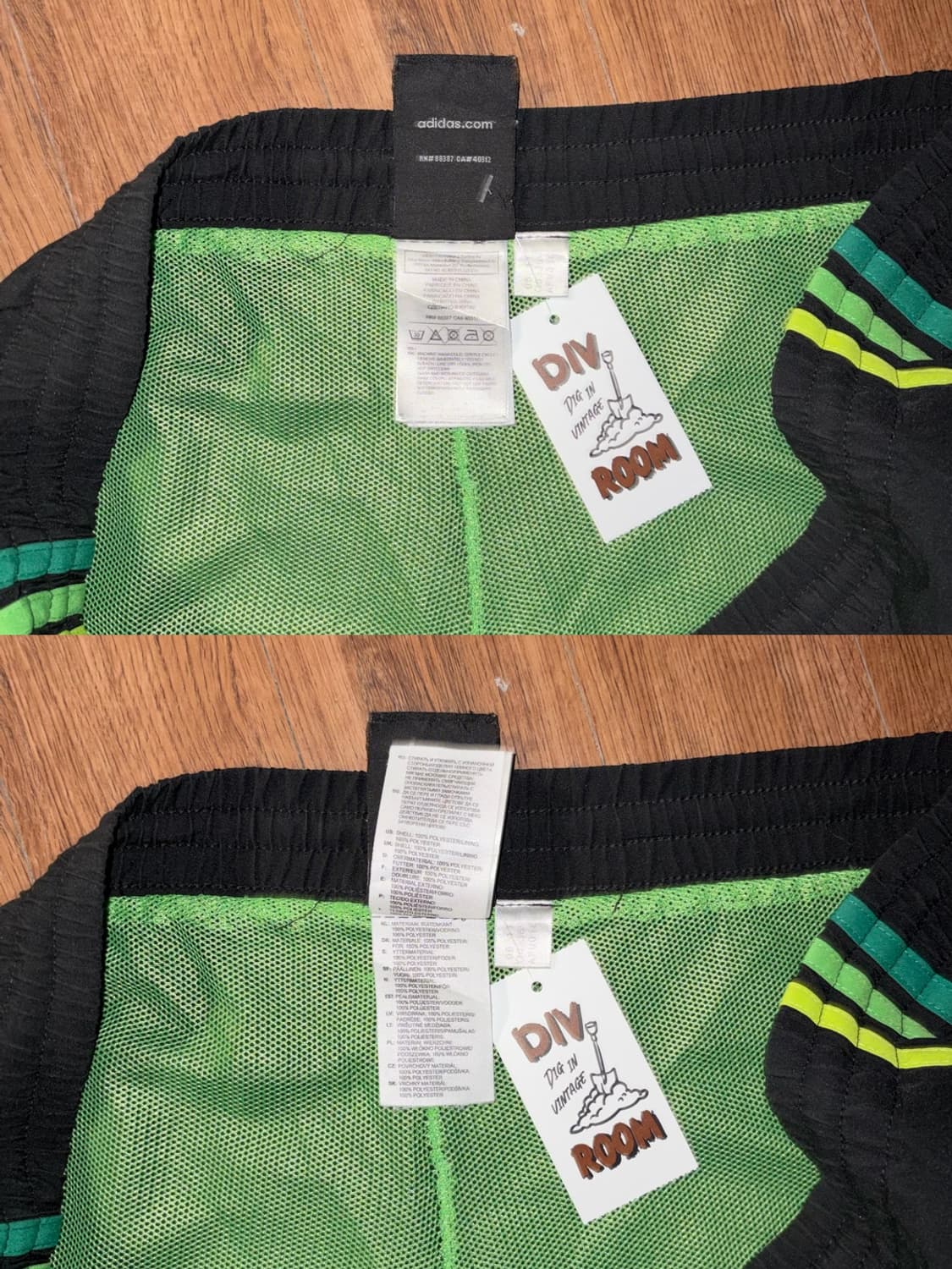 아디다스 네온 삼선 트랙팬츠 상품이미지8