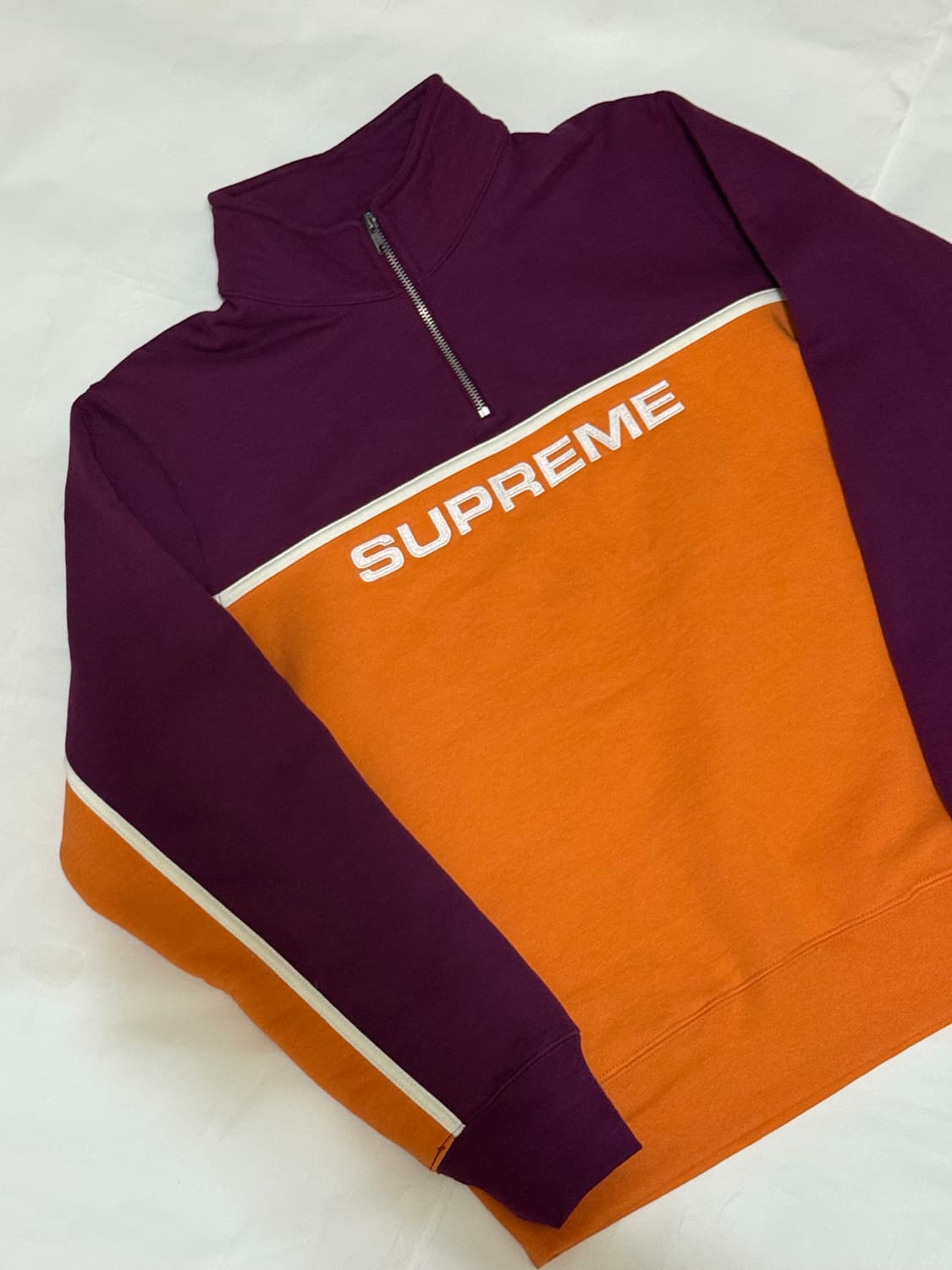 SUPREME 슈프림 투톤 하프 집업 M 상품이미지2