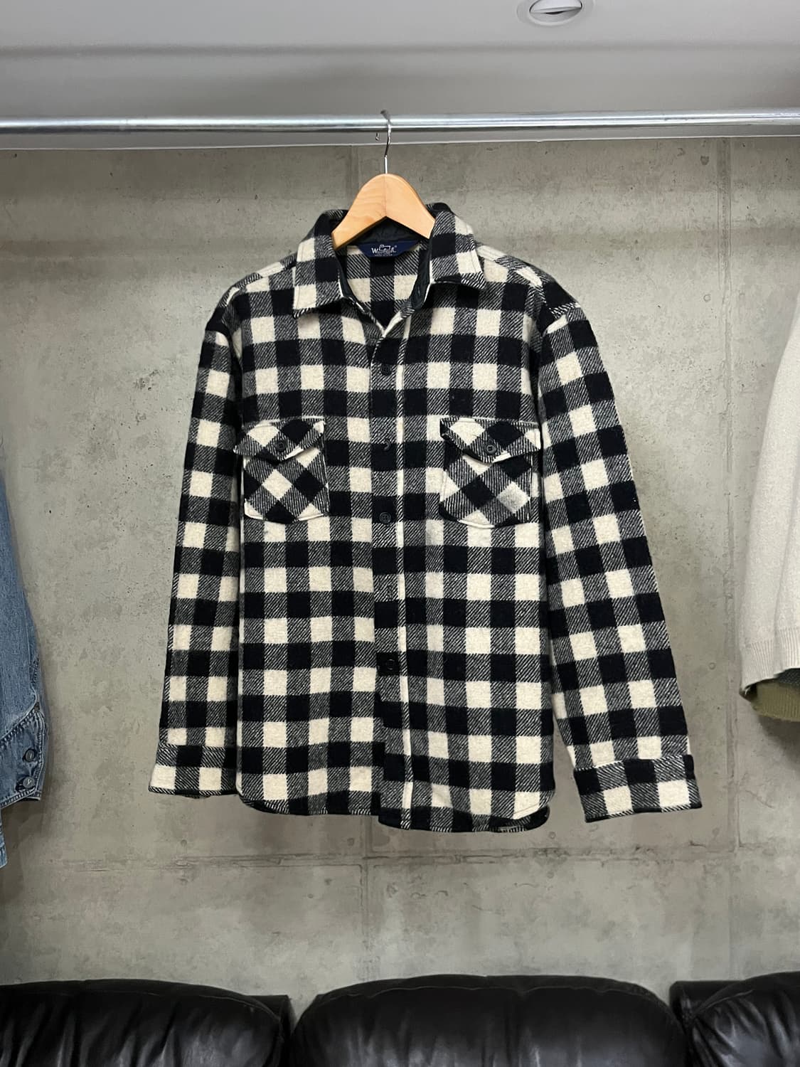 80's Woolrich USA Buffalo Check Shirt 상품이미지1