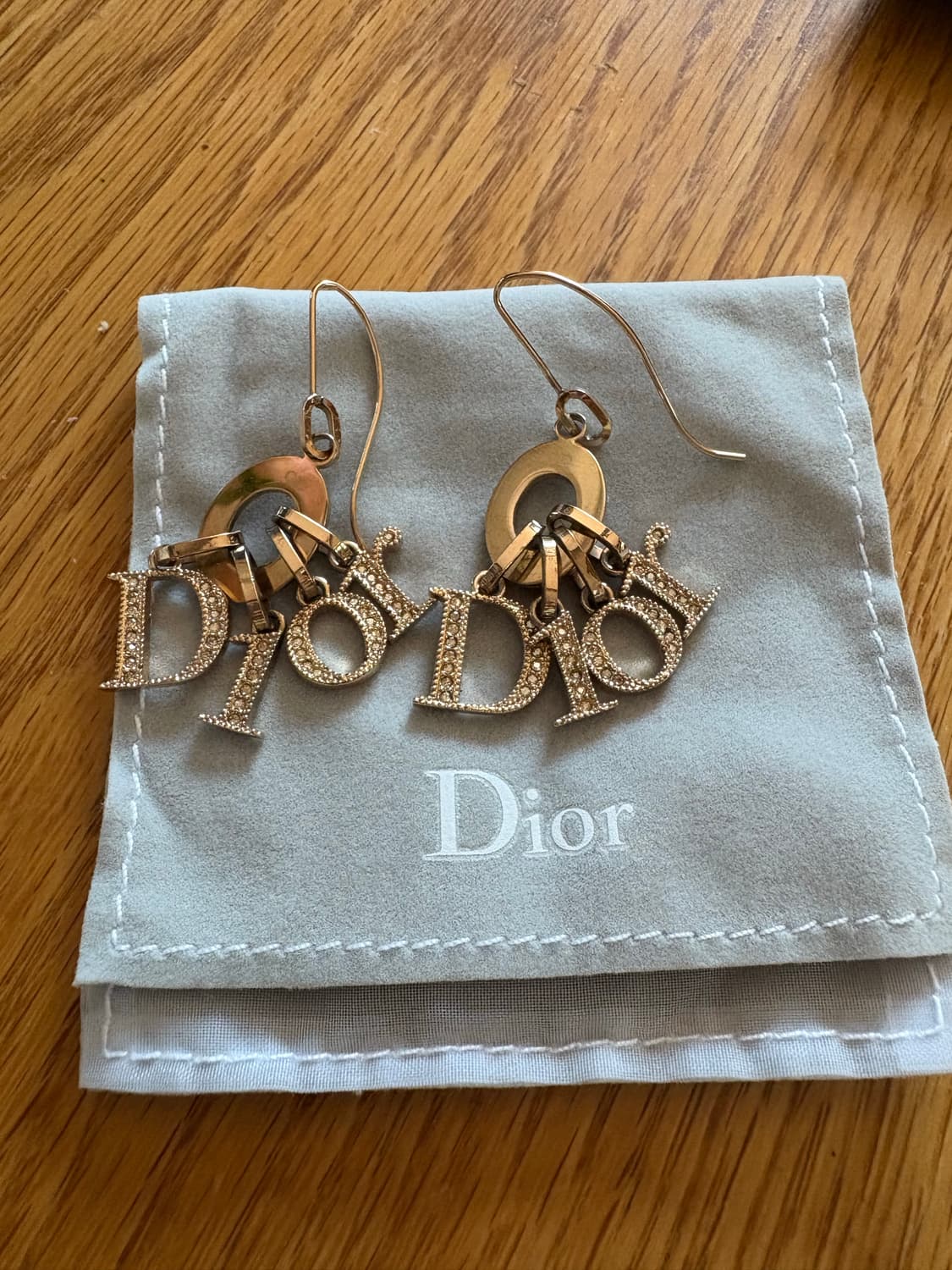 디올 드롭 귀걸이 (정품) 상품이미지1