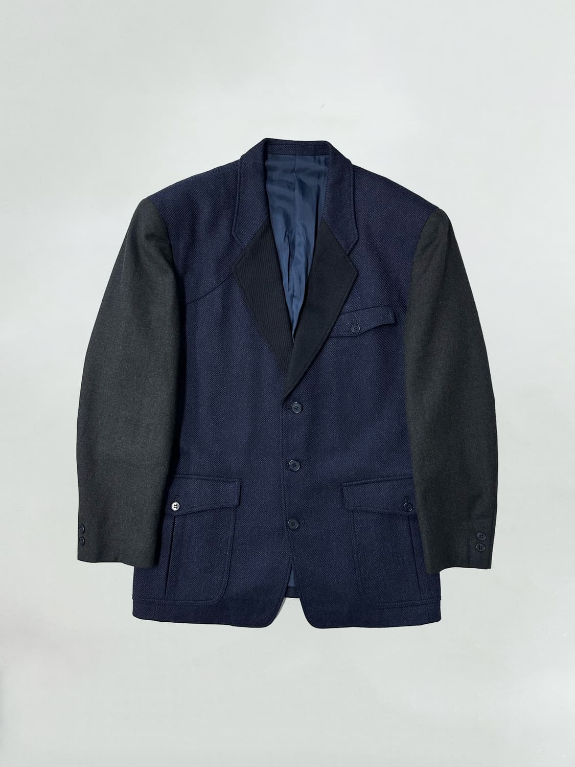 겐조 콤비 울 자켓 상품이미지2