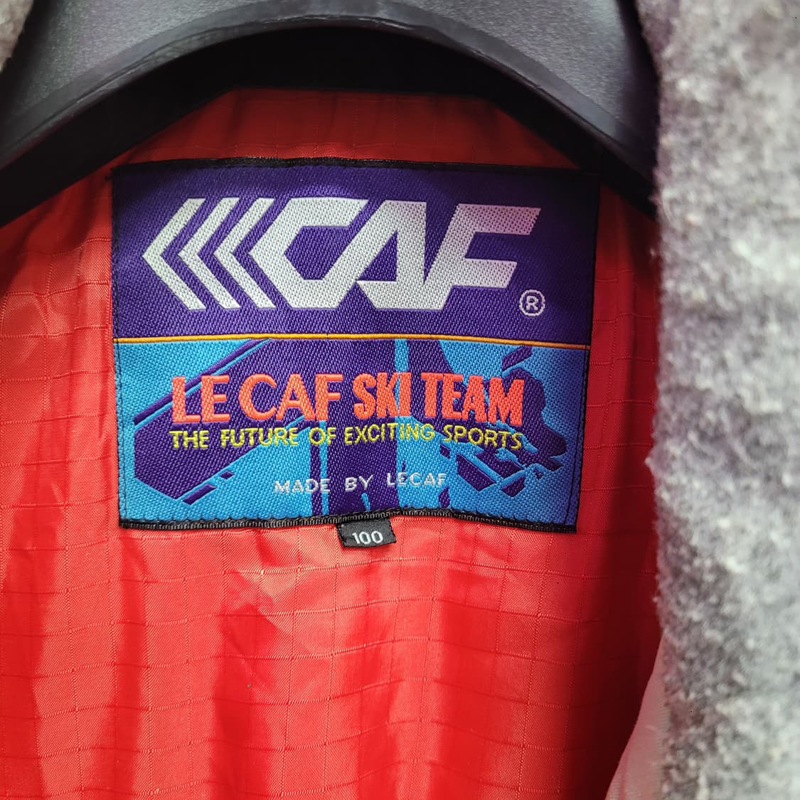 LECAF 르까프 올드스쿨 스키 팀 자켓 점퍼 상품이미지5