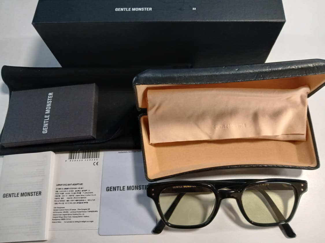 젠틀몬스터 LEROY 01(Light Adaptive) 풀박스  상품이미지5