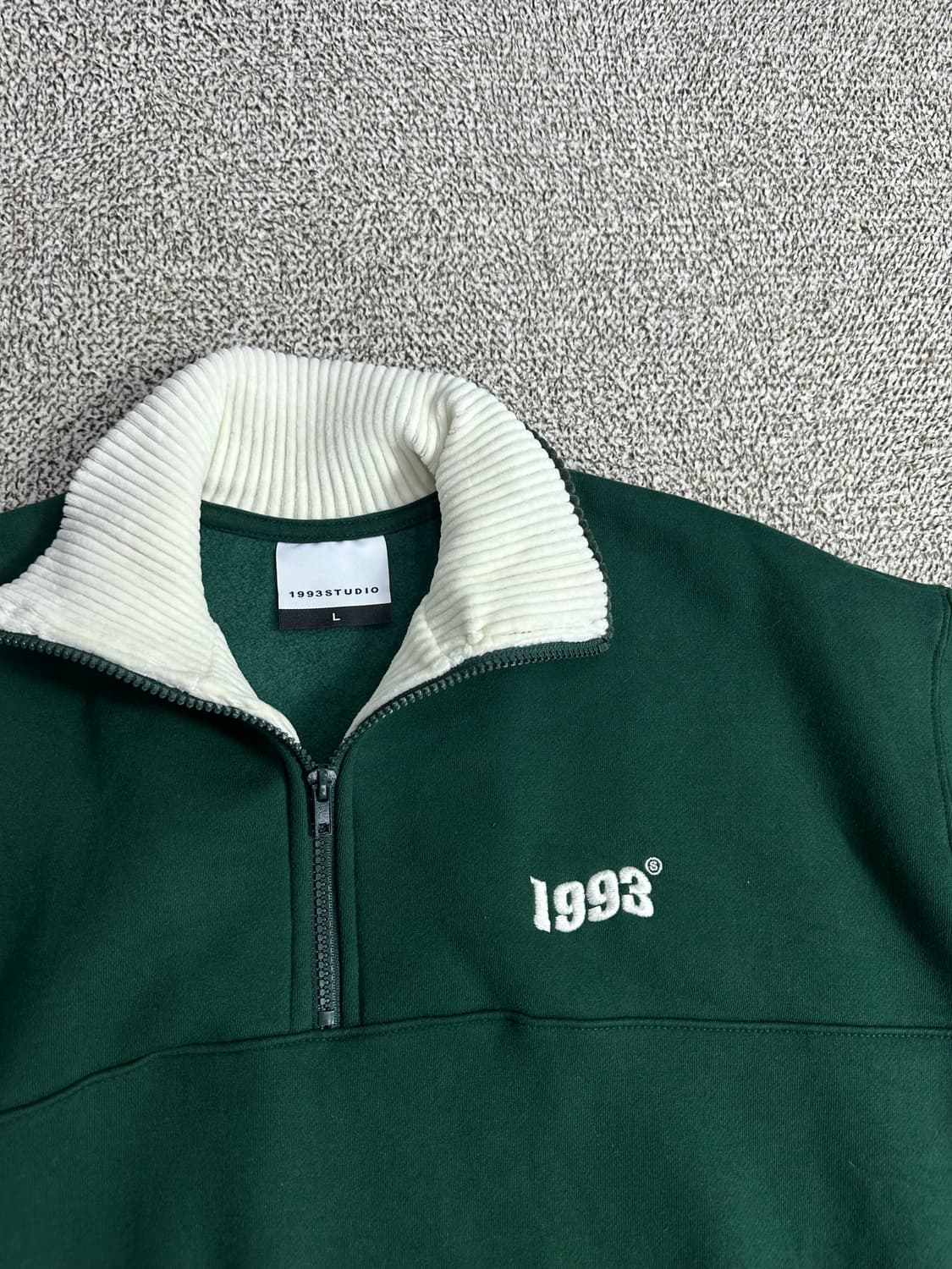 1993스튜디오 그린 하프집업 L 상품이미지2
