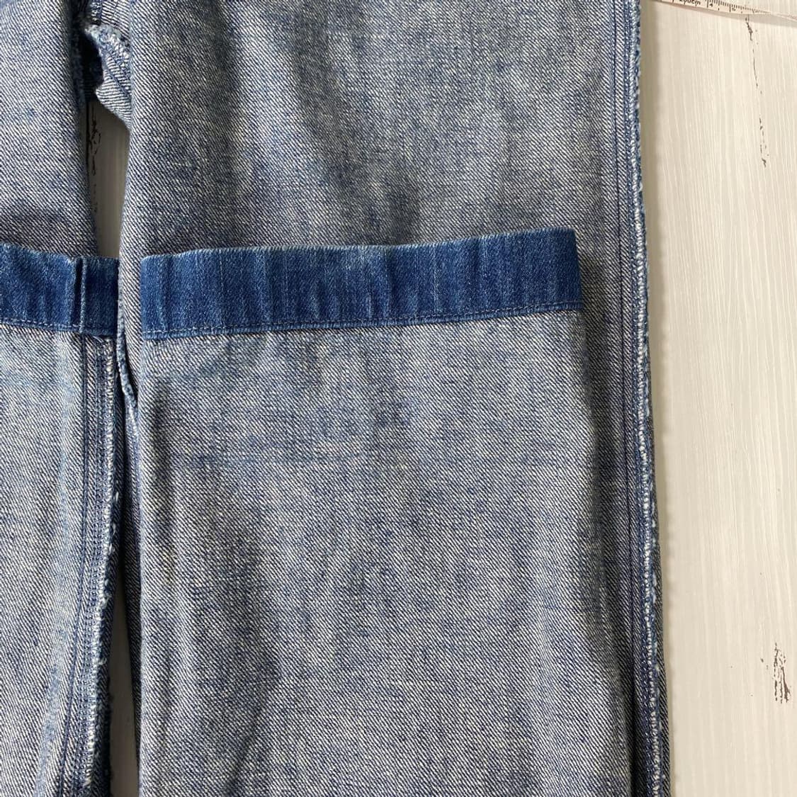 캐피탈 12온즈 데님 하이웨이스트 님 팬츠 상품이미지7