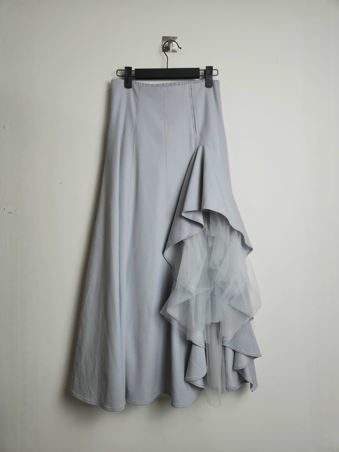 프릴 샤 롱 스커트 상품이미지7