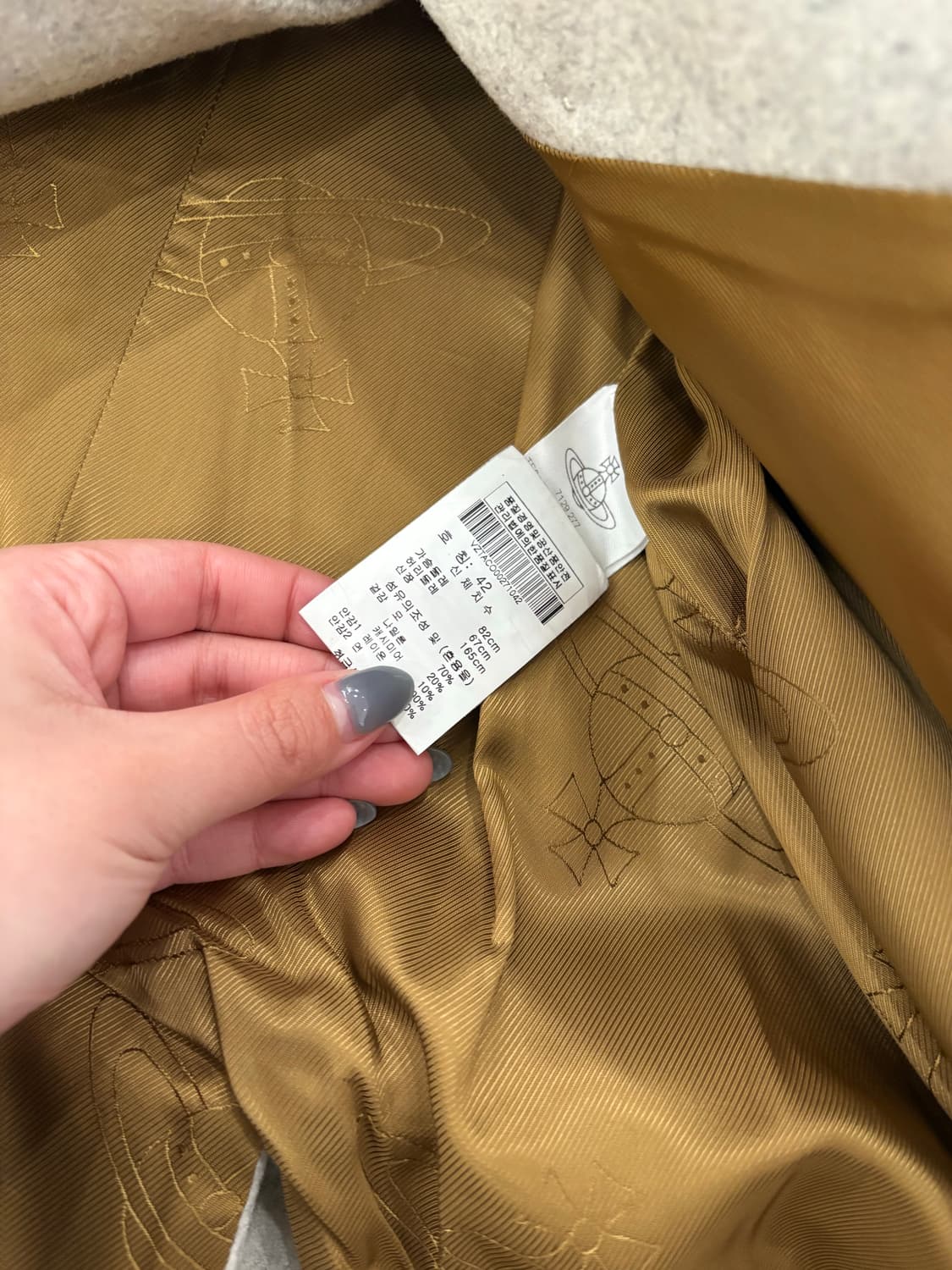 비비안웨스트우드 앵글로매니아 더블코트 상품이미지4