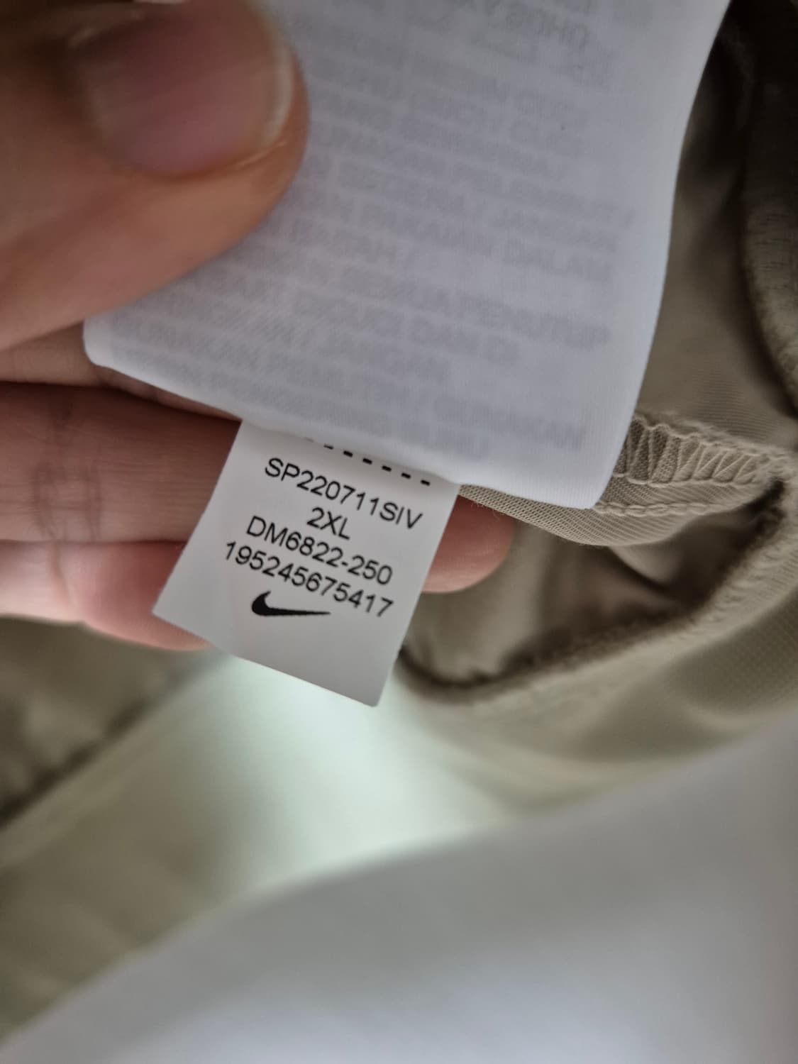 (22년) 나이키 클럽 우븐 봄버 블루종 점퍼 2XL (110) 상품이미지7