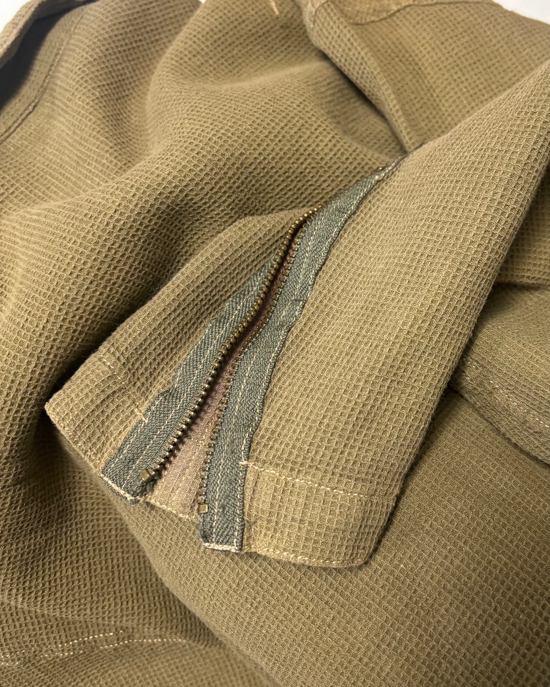 히스테릭글래머 90s 밀리터리 ZIP 와플 셔츠 상품이미지10