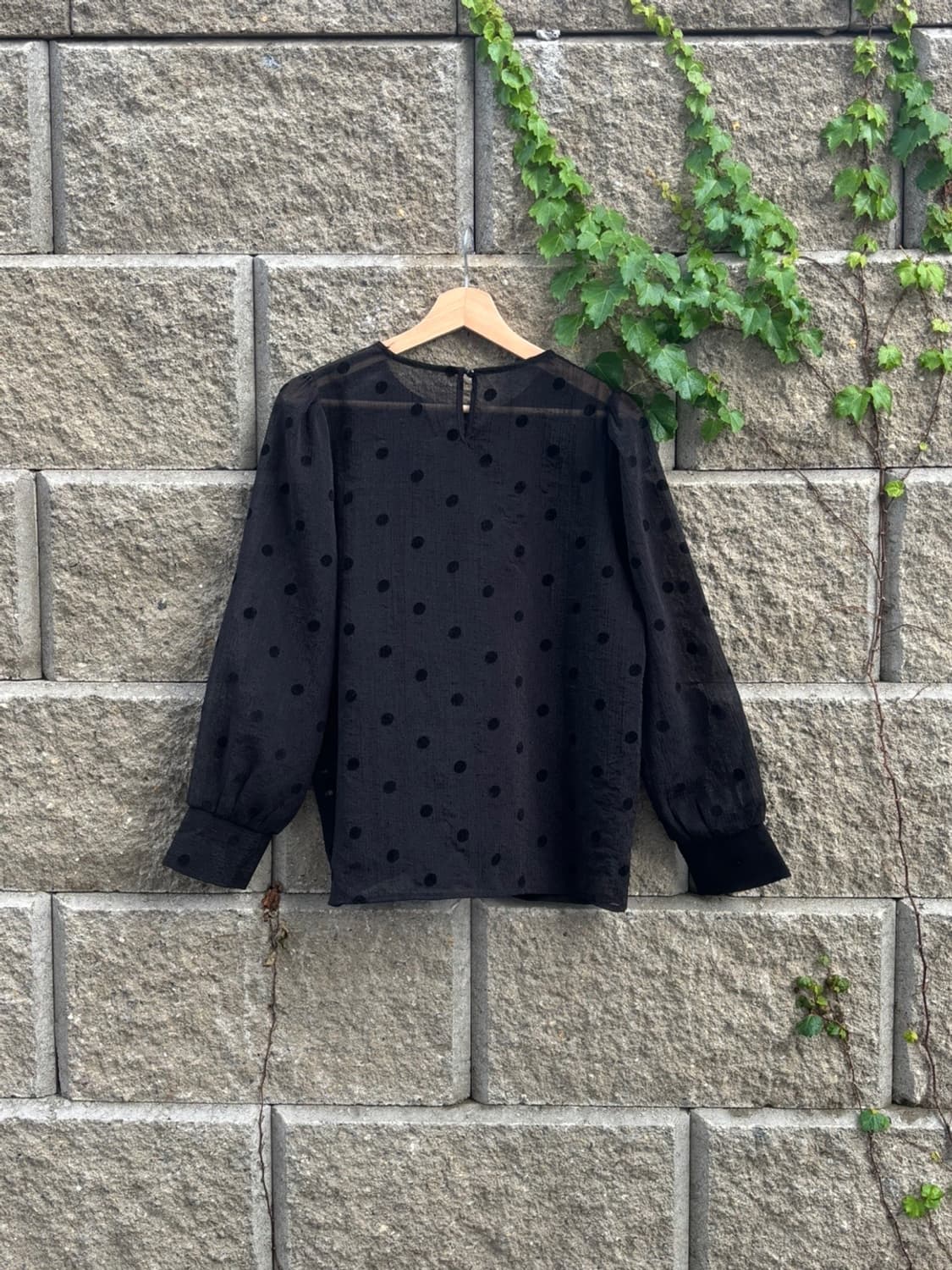 Black Dot Blouse 상품이미지2