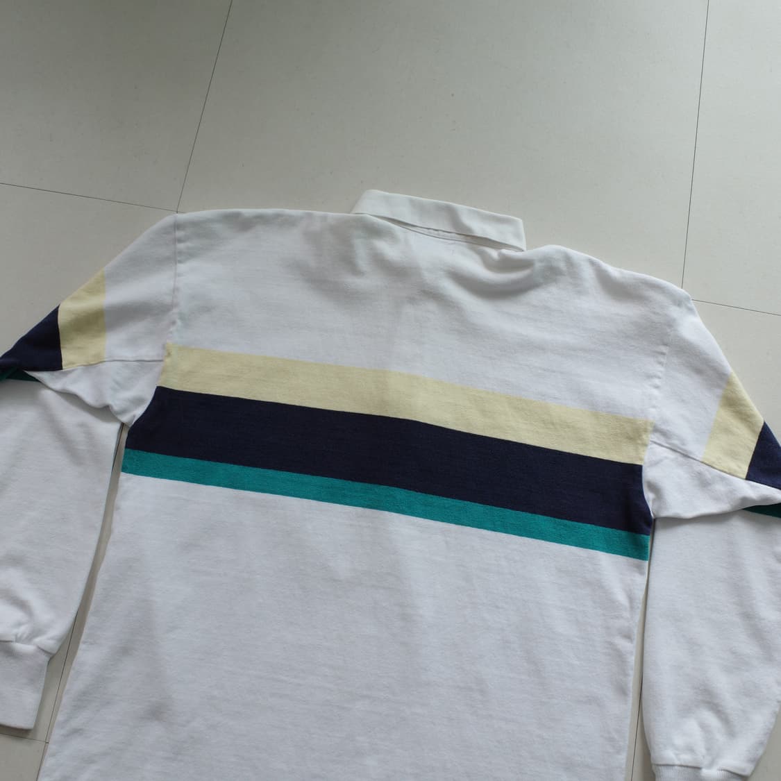 90s L.L.Bean 엘엘빈 MADE IN USA 럭비 티셔츠 (L) 상품이미지7