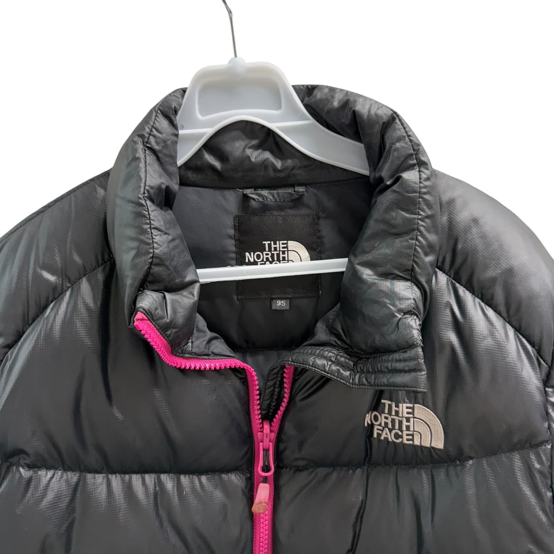 [XL] 노스페이스 우먼 600 블랙 구스다운 상품이미지5