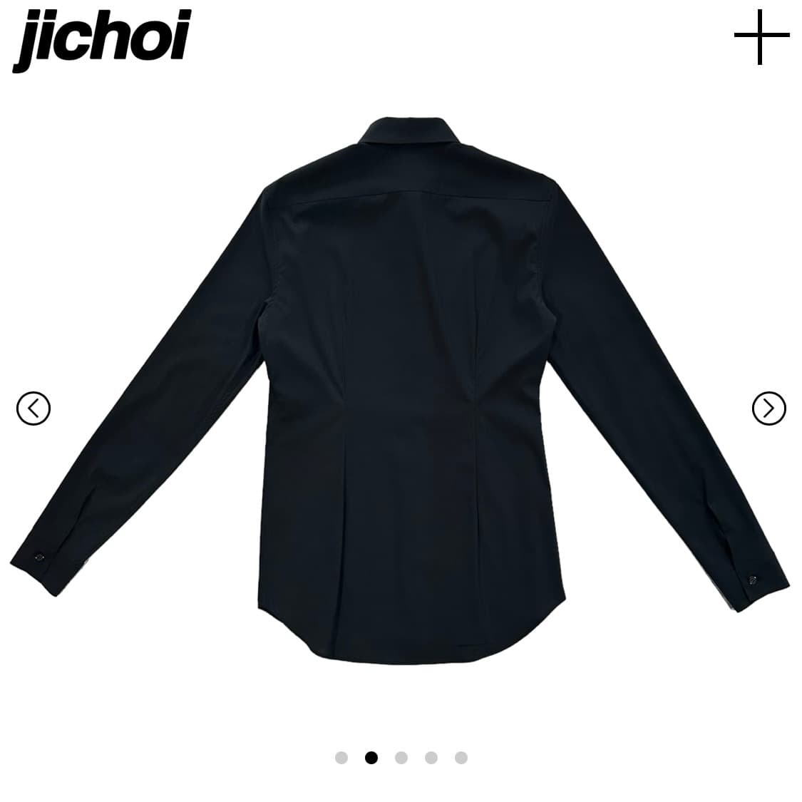 지초이 슈나 셔츠 블랙 상품이미지2