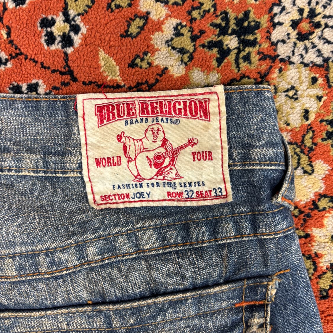 [32] 트루릴리전 JOEY 조이 데미지 부츠컷 데님 팬츠 상품이미지9