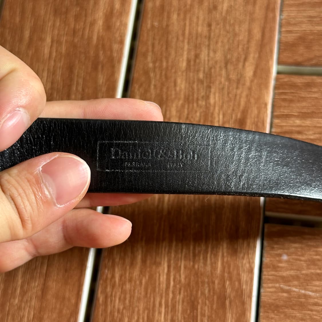 Daniel & Bob Italy made leather belt 상품이미지7