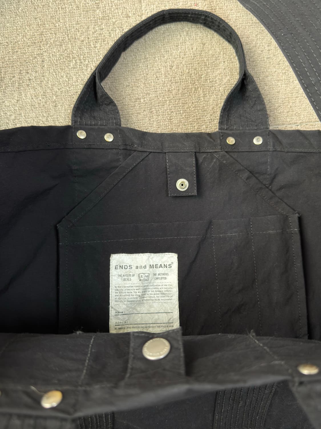 엔즈앤드민즈 투웨이 토트백 상품이미지3