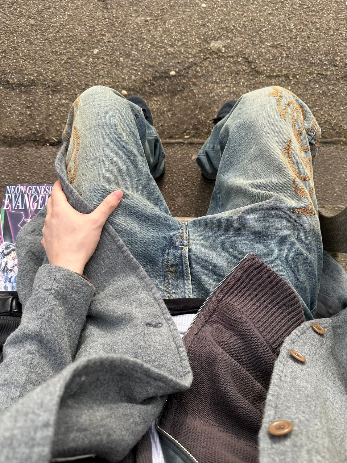 언더커버 울코트 상품이미지1