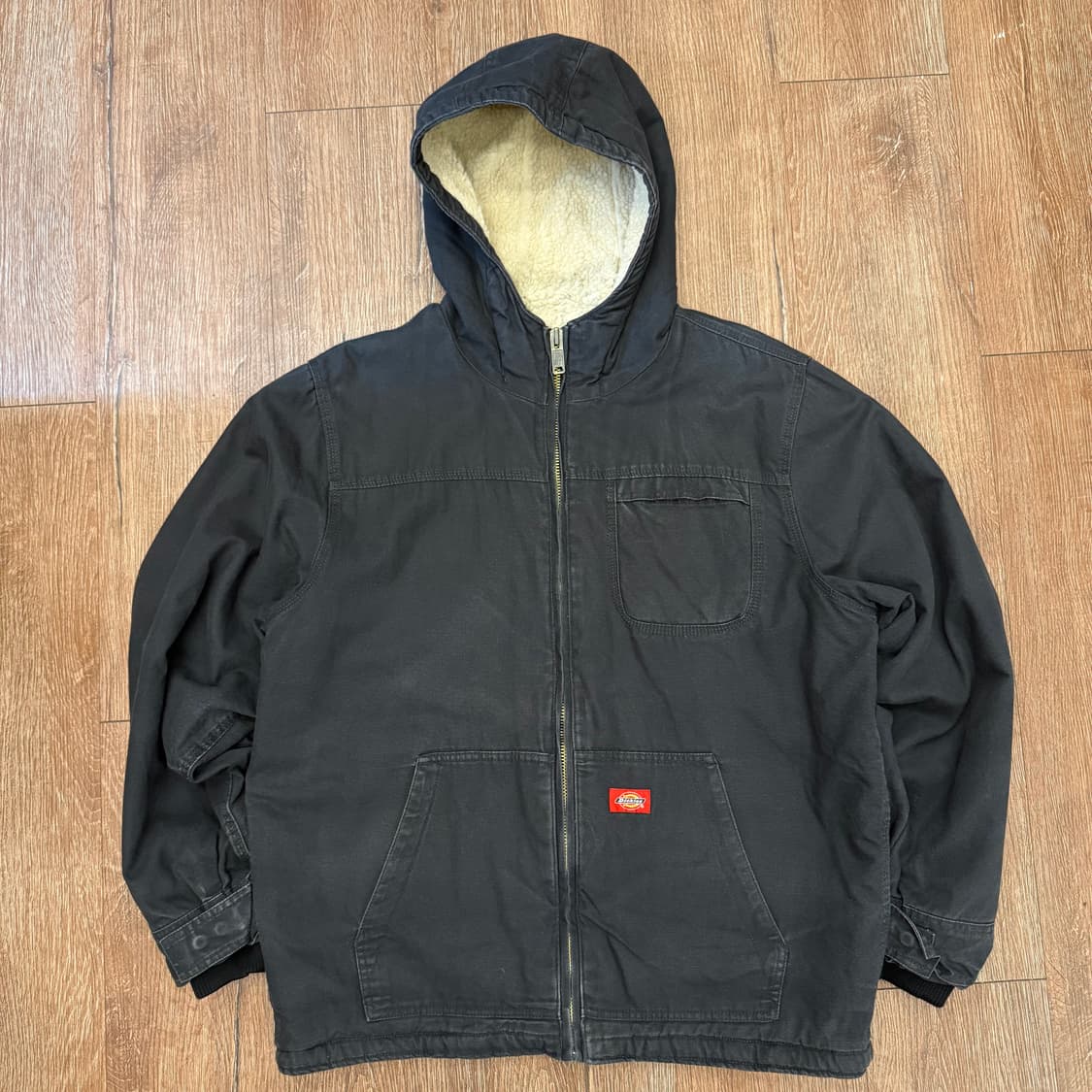 디키즈 양털 후드 워크자켓 다크그레이 상품이미지1