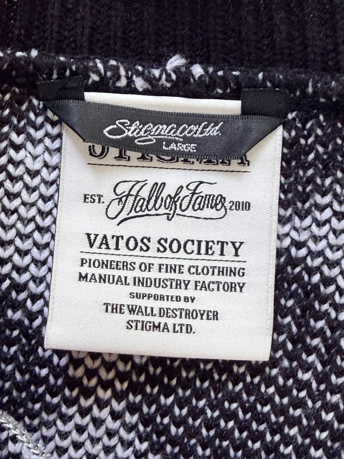 Stigma Vatos 다이아몬드 가디건 L 상품이미지5