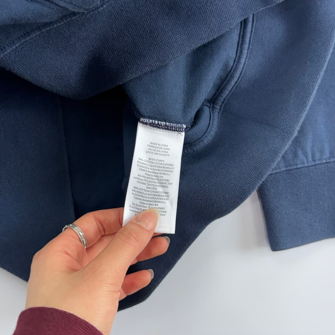 Polo 폴로 레드로고 네이비 후드집업 상품이미지7