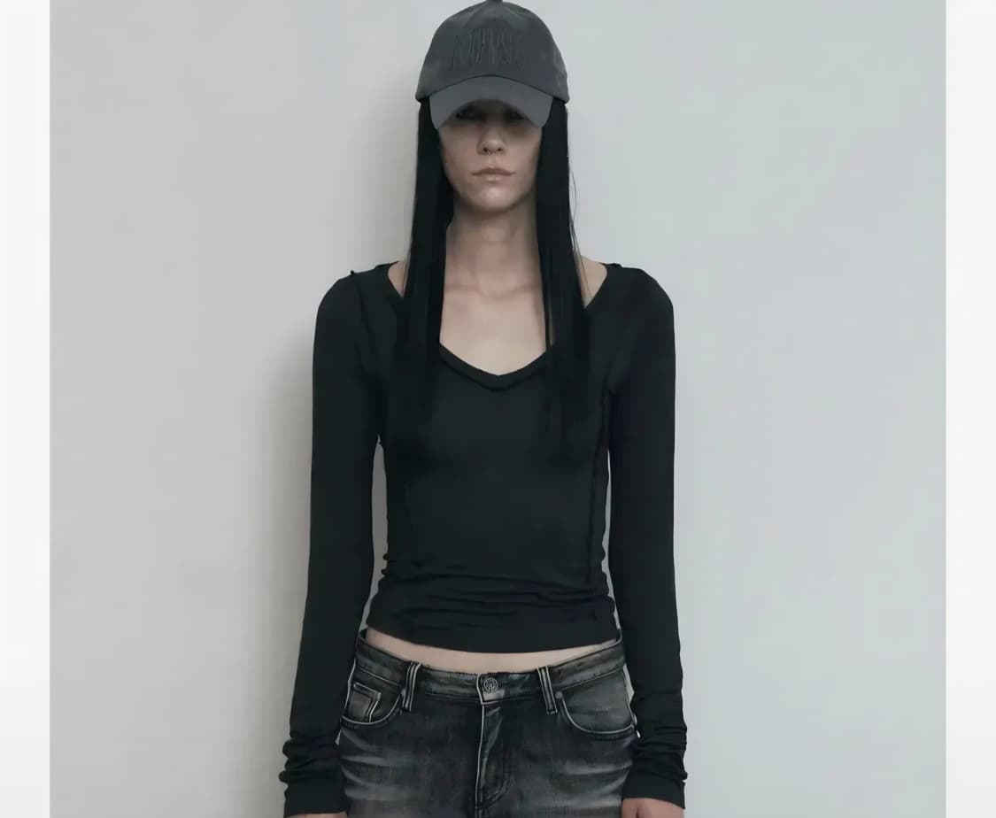 보헤미안서울 백리스 긴팔 상품이미지2