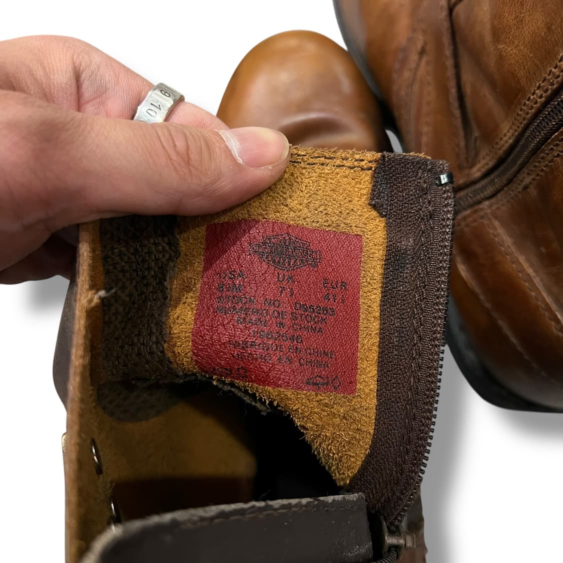 할리데이비슨 엔지니어드 부츠 y14147 상품이미지8