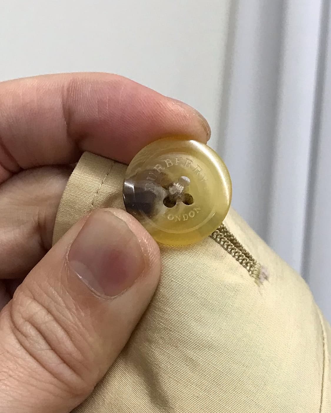 버버리 로고 롱 자켓 상품이미지3