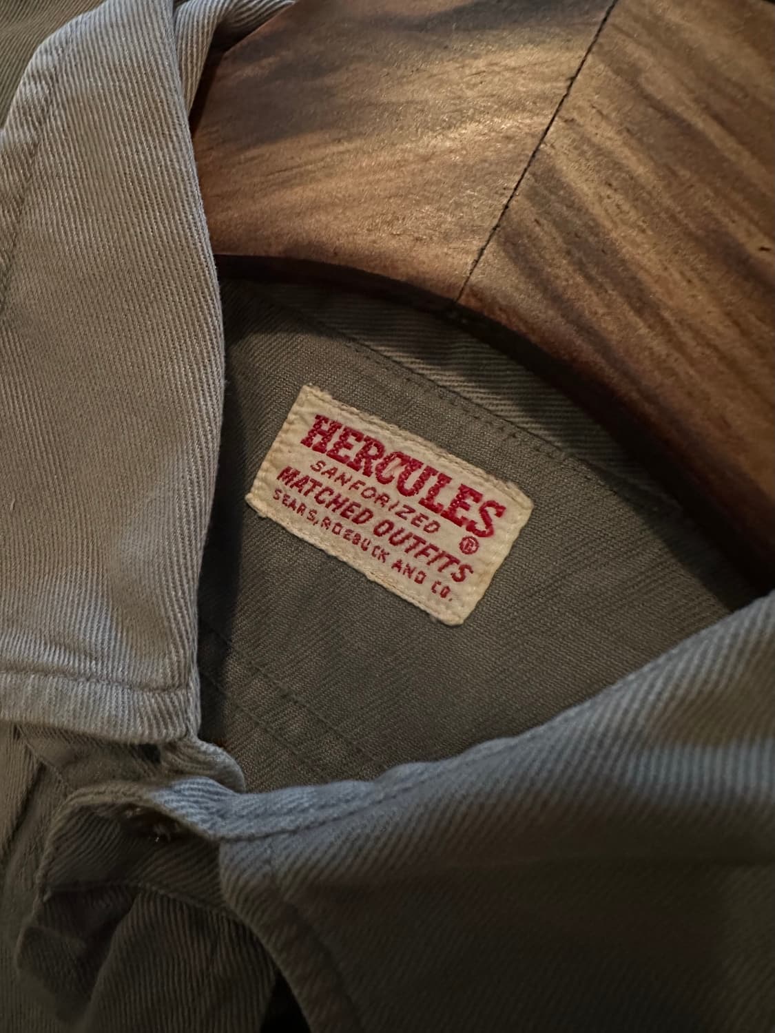 50s USA 빈티지 허큘리스 Hercules 셔츠 상품이미지9