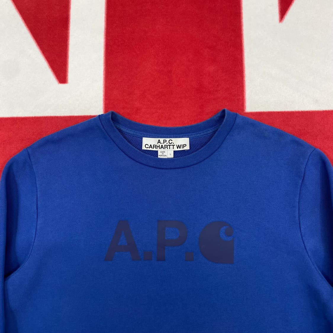 A.P.C x칼하트wip 맨투맨 L  상품이미지3