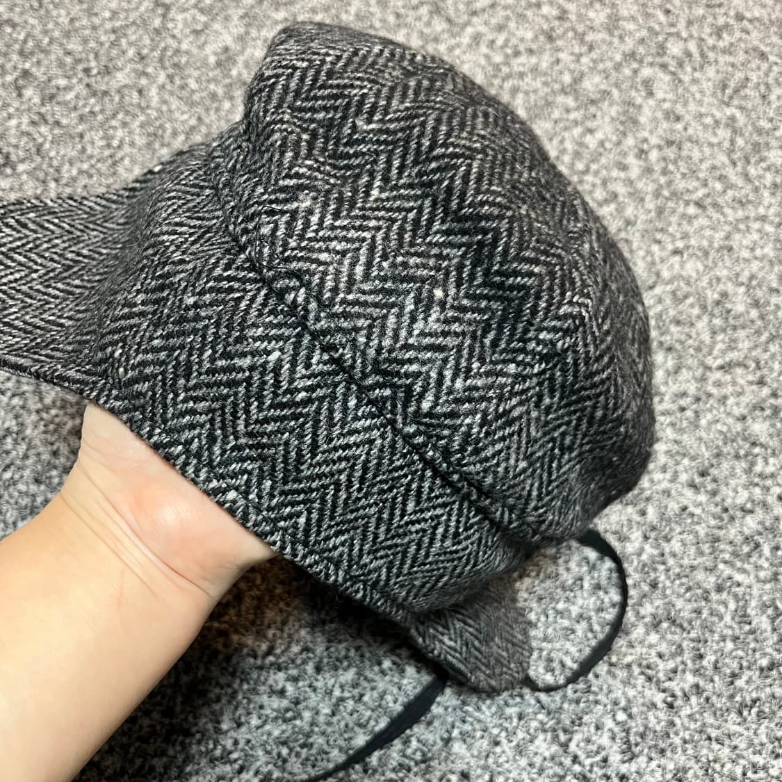 캉골 KANGOL 헤링본 귀달이 모자 상품이미지6