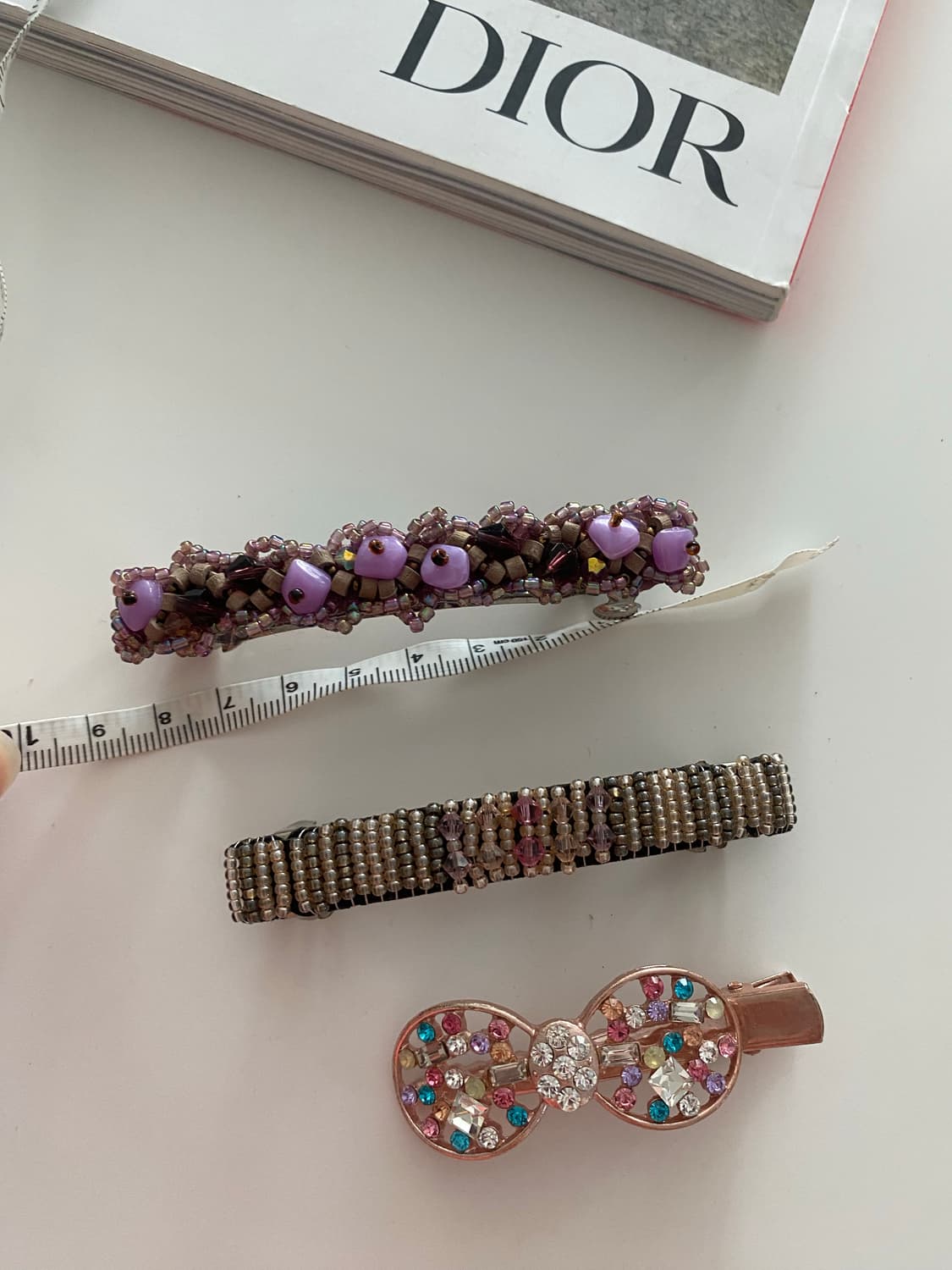 비즈 헤어핀 일괄 상품이미지4