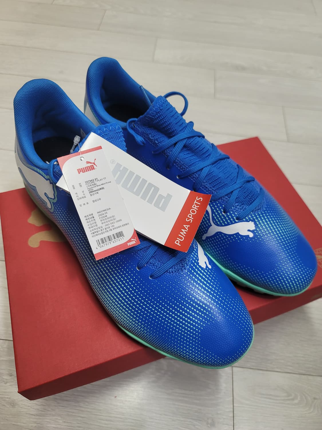 (280)푸마 풋살화 퓨처 7 플레이 TT[대전 직거래도 가능] 상품이미지10