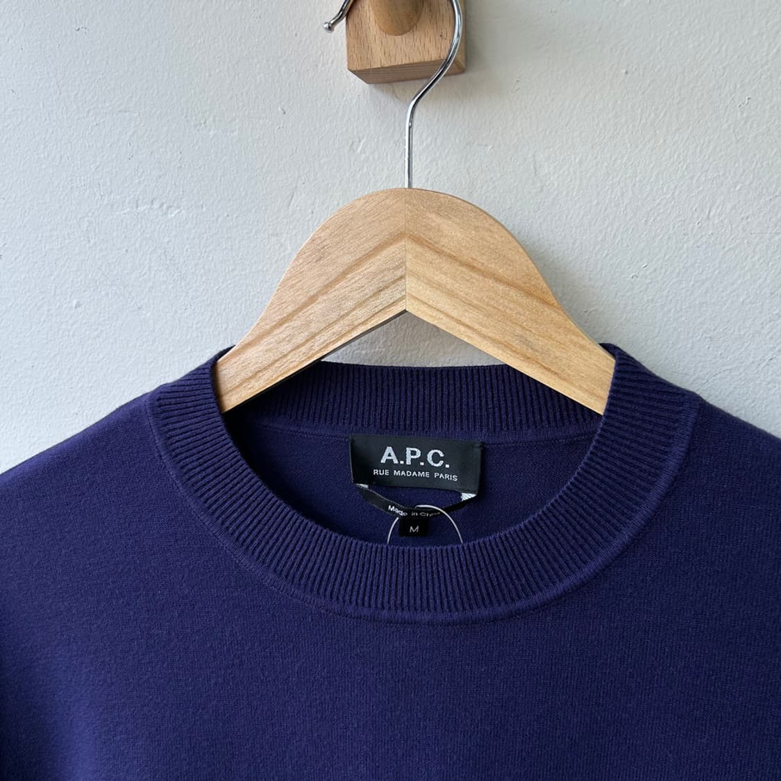 16452 - A.P.C. 아페쎄 네이비 니트 상품이미지3