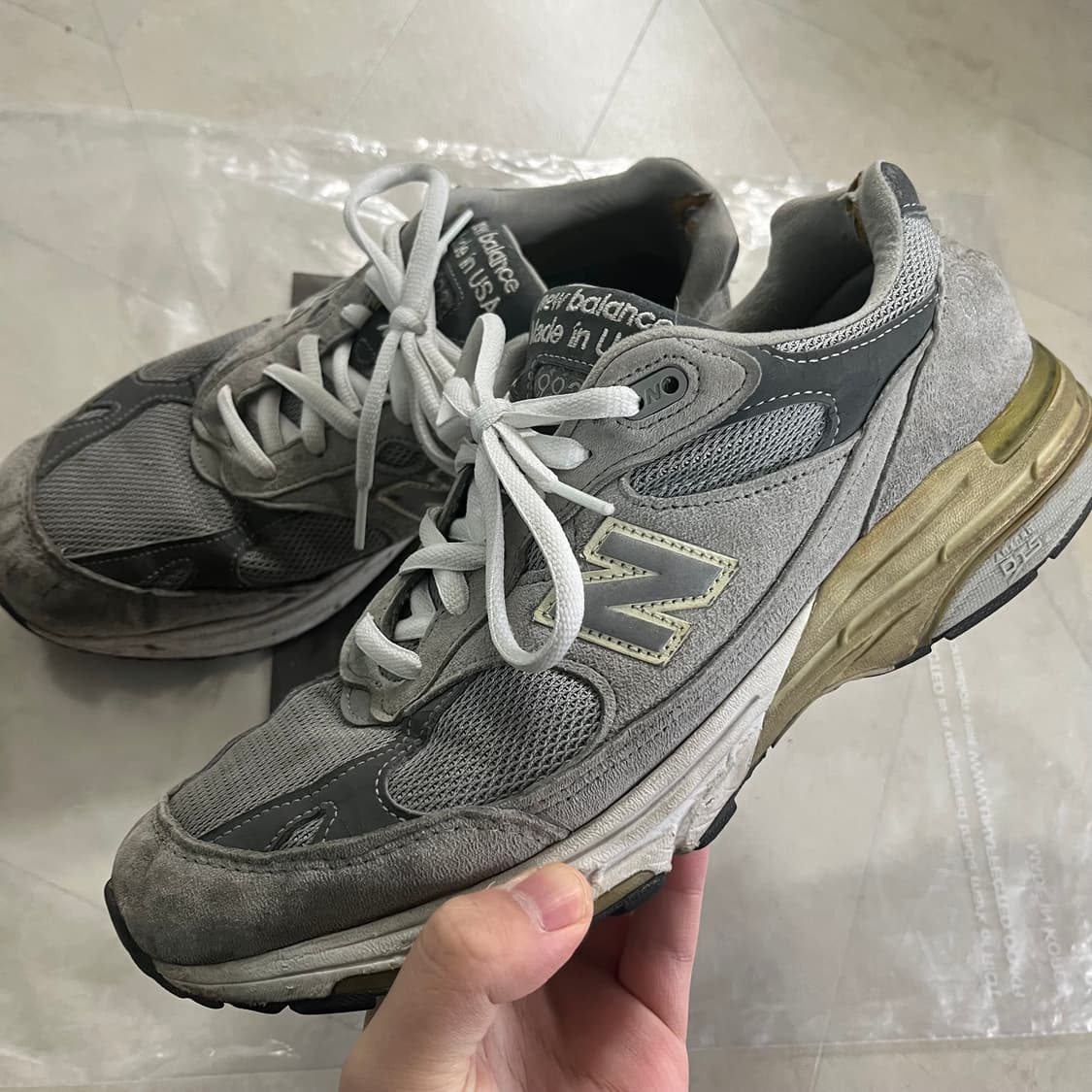 [280] 뉴발란스 993 그레이 USA 상품이미지1