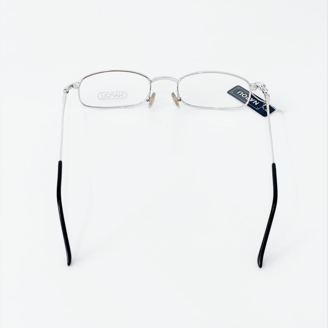 NAPOLI 실버 스퀘어 데드스탁 빈티지안경 상품이미지4