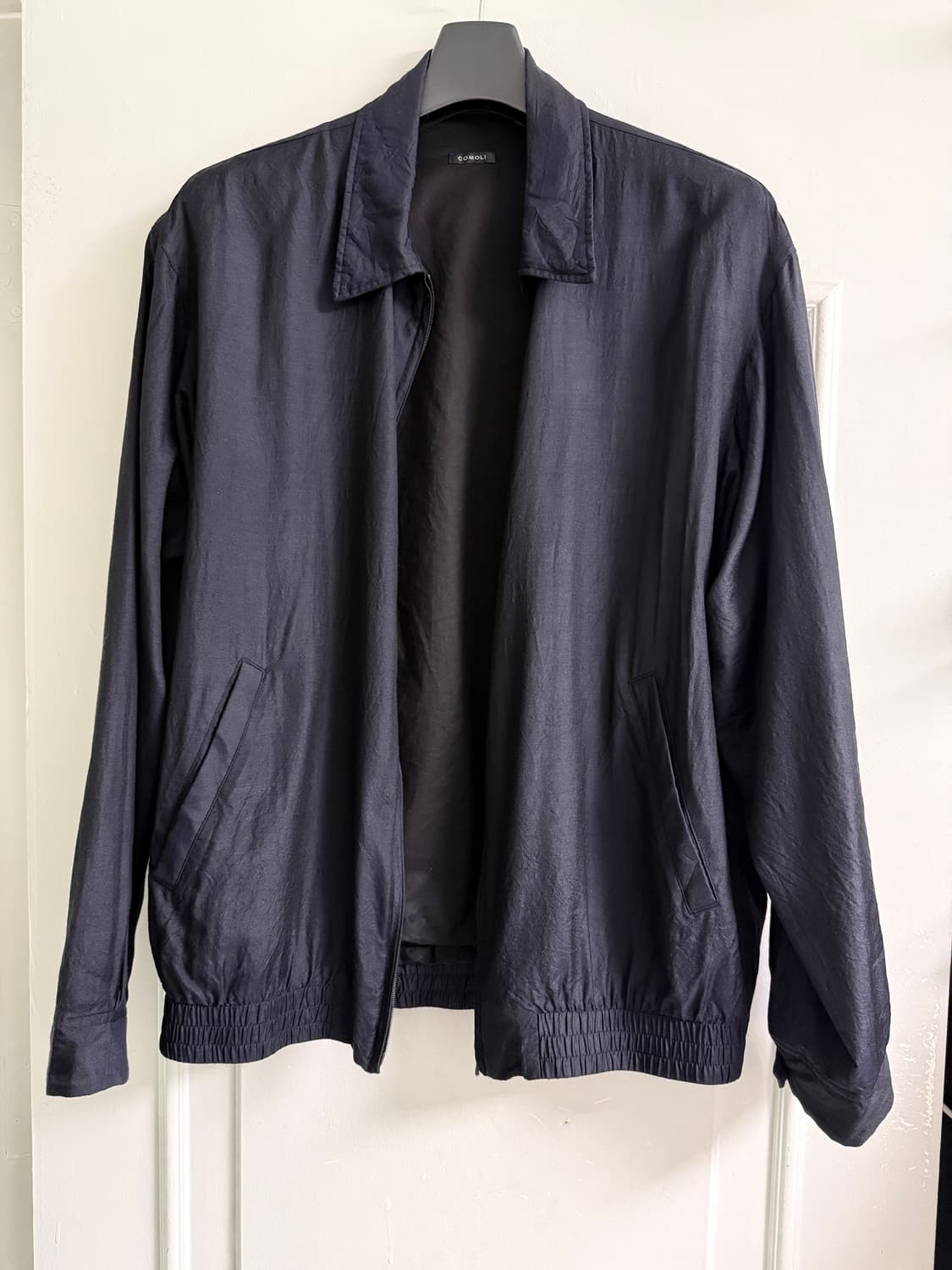 택포 Comoli 울 실크 스윙 탑 자켓 A03-01003 (24AW) 상품이미지1