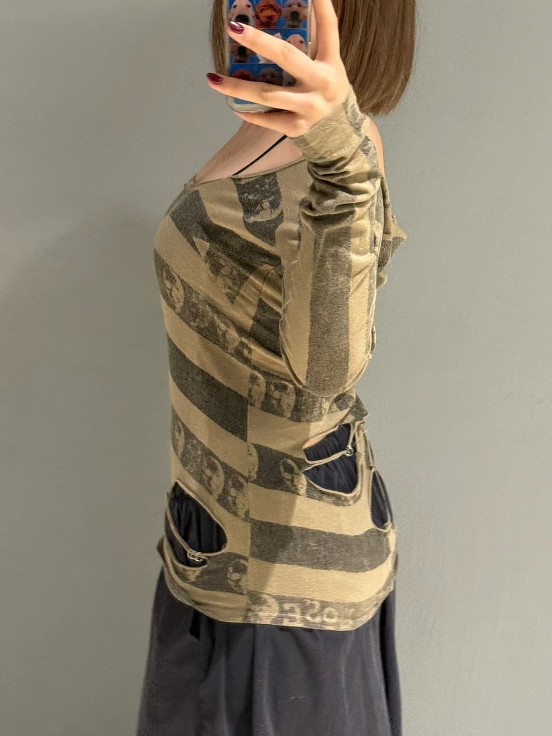 Heaven and Earth cutting long sleeve 상품이미지3