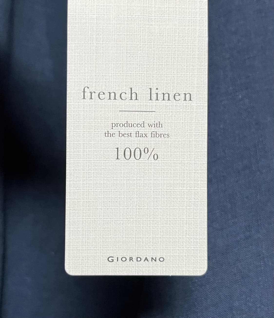 지오다노 french linen 셔츠 상품이미지9