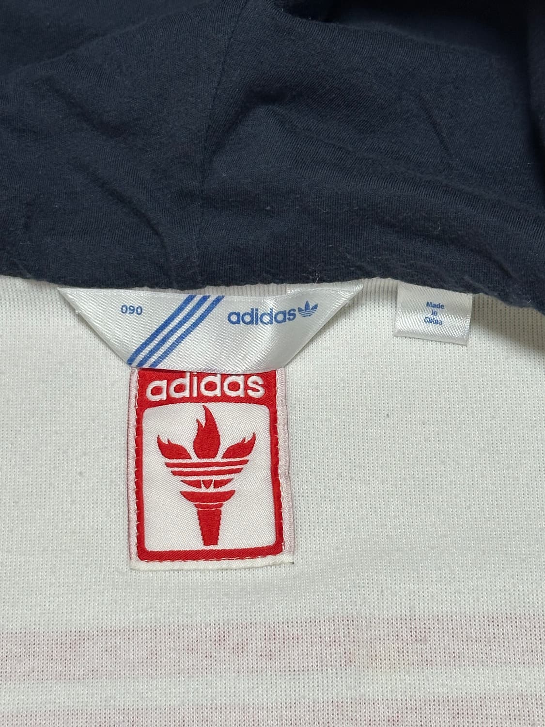 대장급) 아디다스 USA 성조기 후드 트랙탑 져지 화이트 상품이미지8