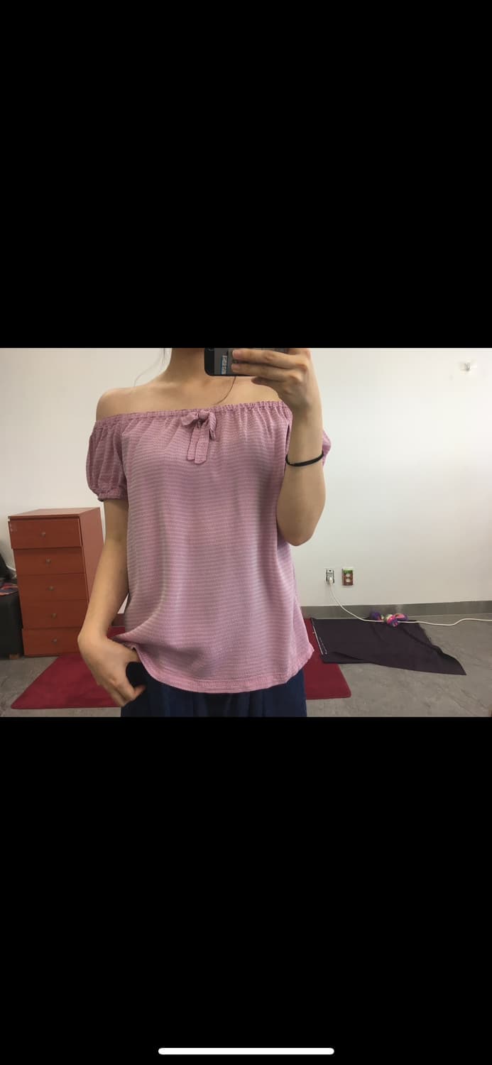 vintage pink top 상품이미지3