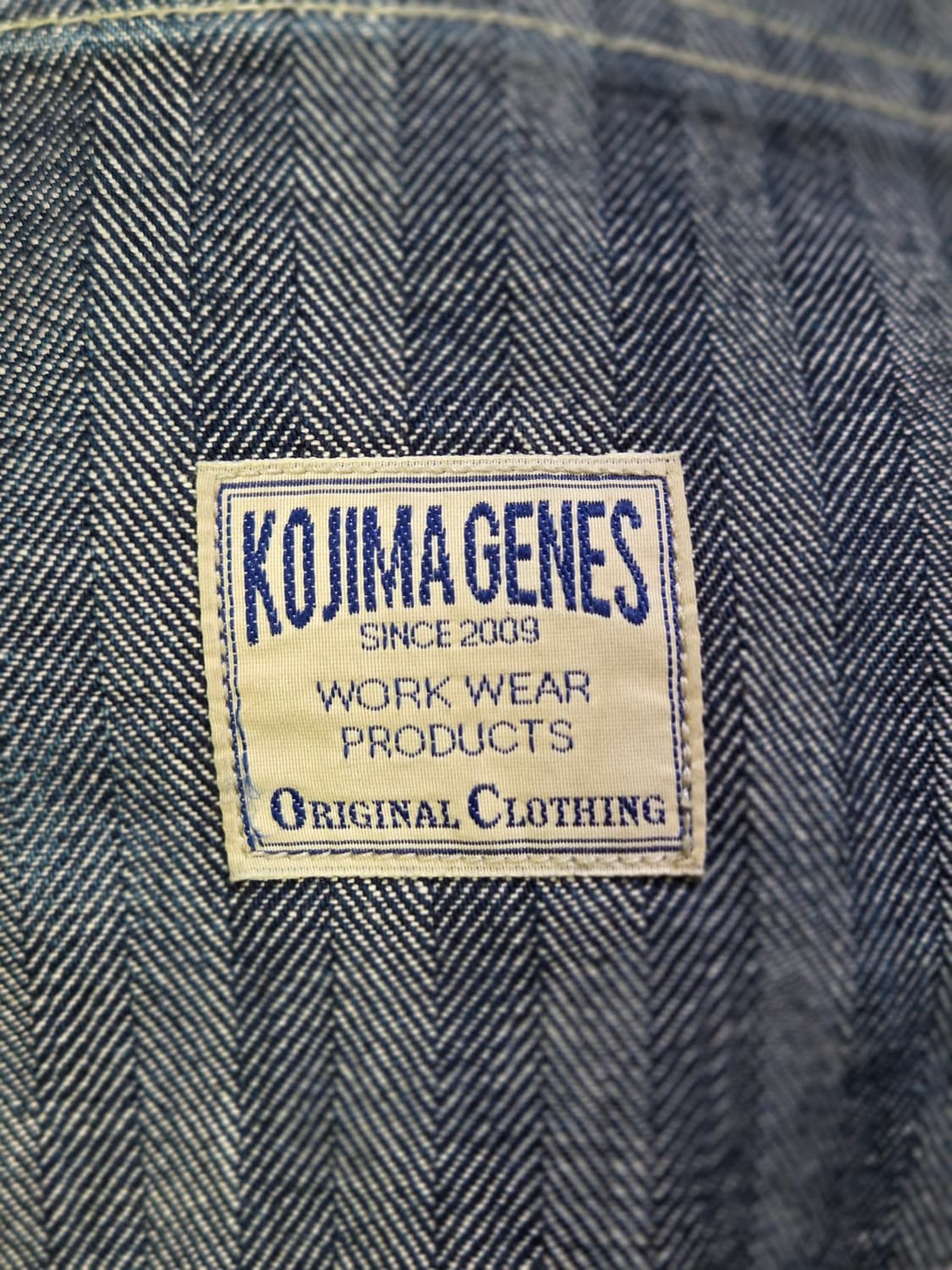 코지마진즈 헤링본 페인터팬츠 상품이미지7