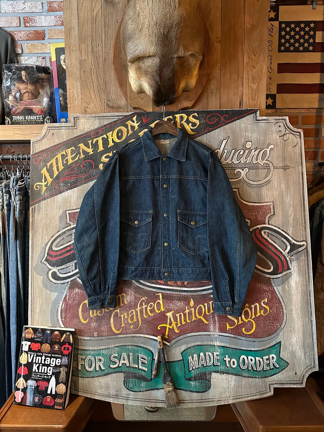50s USA Vintage Big Smith Denim Jacket 상품이미지1