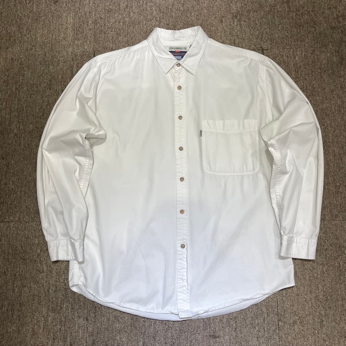 (L) Levi's 리바이스 화이트 셔츠 상품이미지1