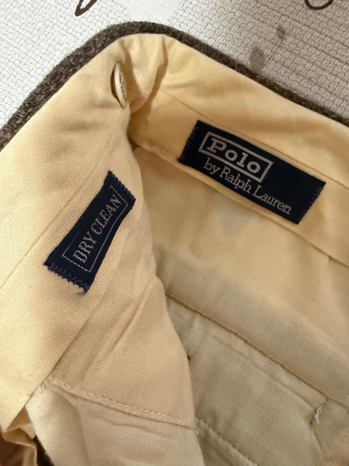 폴로 랄프로렌 트위드 울 팬츠 30 상품이미지3