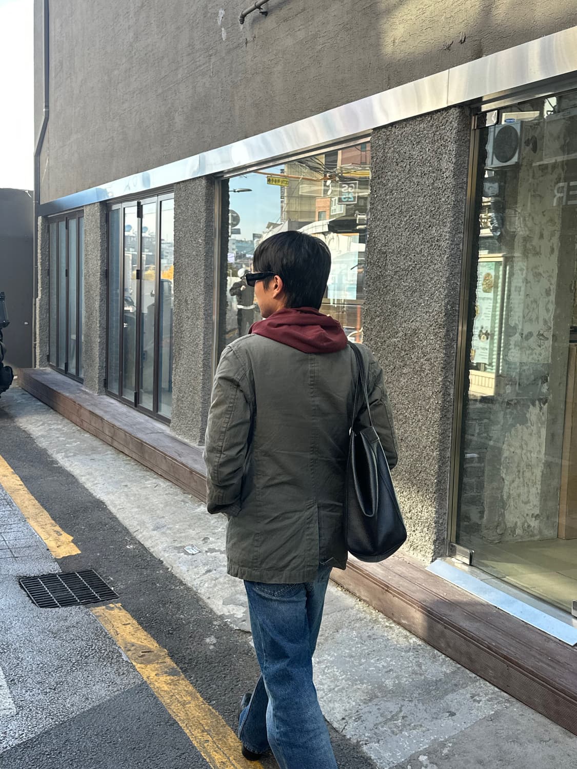 꼼데가르송 옴므 피코트 상품이미지2